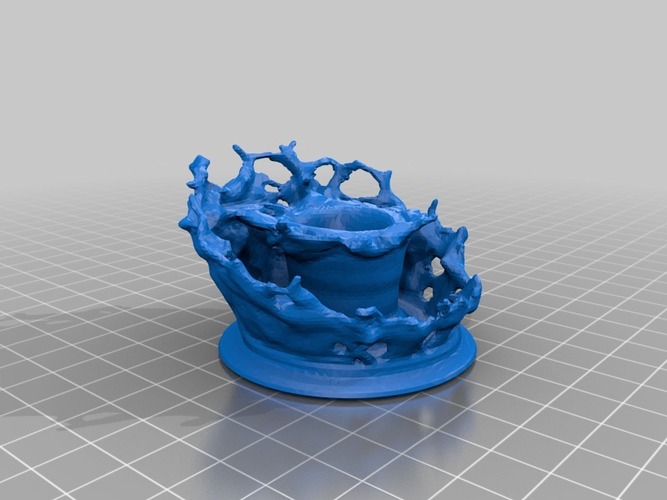 Splashing Pen holder; Wacom Intuos Edition 3D Print 16451