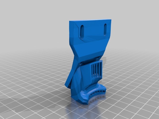 Makerfarm Ducted fan mound (30mm and 40mm) 3D Print 16501