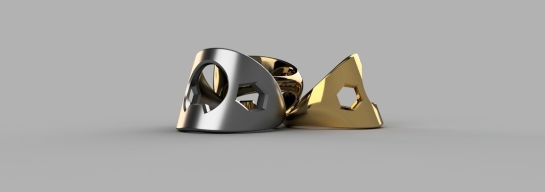 Bottle Opener Ring 3D Print 165152 Bottle Opener Ring 3D Print 165152