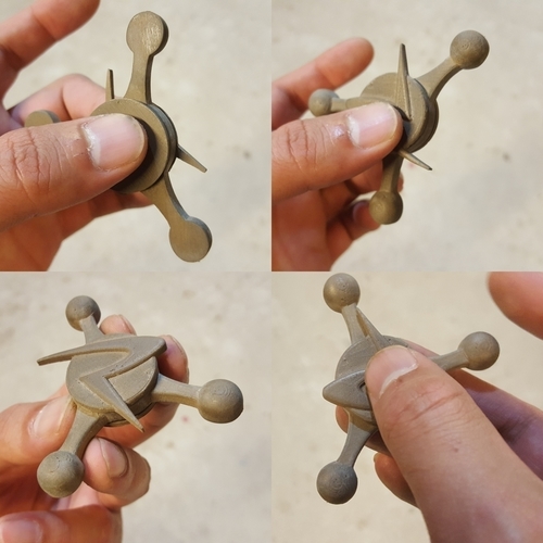 Council Ricks Fidget Spinner Badge 3D Print 165354 Council Ricks Fidget Spinner Badge 3D Print 165354