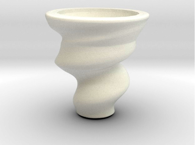 Tornado Vase 3D Print 16550