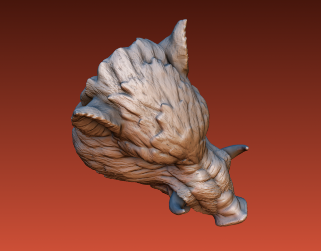 Boar head 3D Print 165815