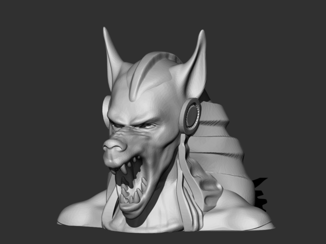 Anubis 3D Print 166314 Anubis 3D Print 166314