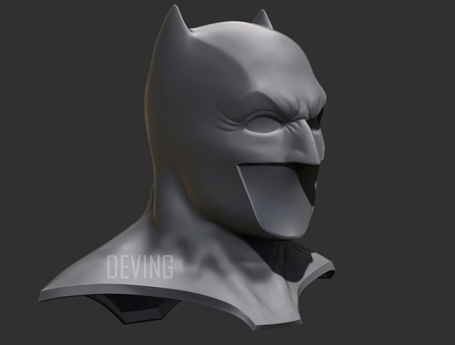 BATMAN DOJ COWL V2 3D Print 166362