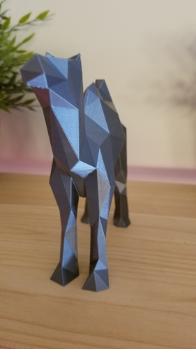 Low-Poly Camel 3D Print 166823