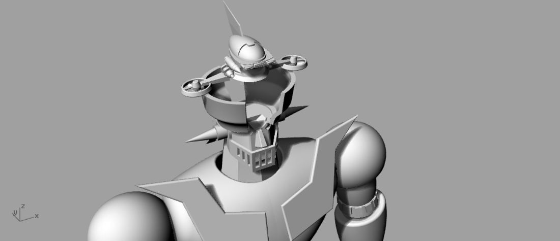 MAZINGER Z ACTION FIGURE 3D Print 166854 MAZINGER Z ACTION FIGURE 3D Print 166854