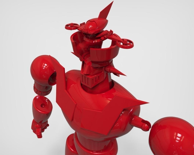 MAZINGER Z ACTION FIGURE 3D Print 167180 MAZINGER Z ACTION FIGURE 3D Print 167180