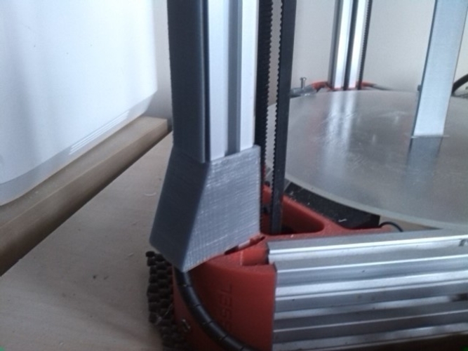 Sintron Kossel 20x20 cable tidy 3D Print 167565 Sintron Kossel 20x20 cable tidy 3D Print 167565