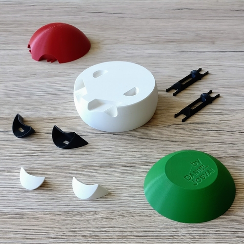 Hungaryball 3D Print 167655 Hungaryball 3D Print 167655