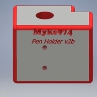 Small P802M Pen Holder 3D Printing 168610