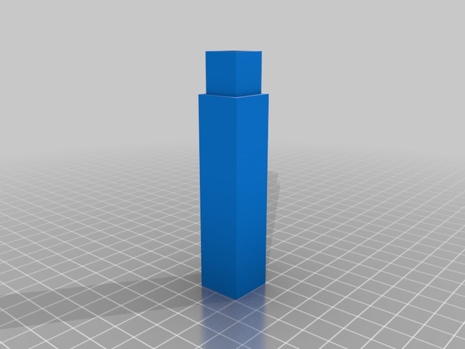 Support Rod (Square) - 3Dponics Drip Hydroponics  3D Print 16907
