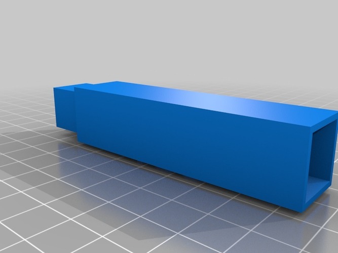 Support Rod (Square) - 3Dponics Drip Hydroponics  3D Print 16908