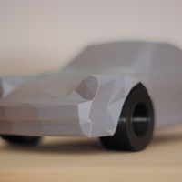 Small Low-Poly 911 Turbo 3D Printing 169113