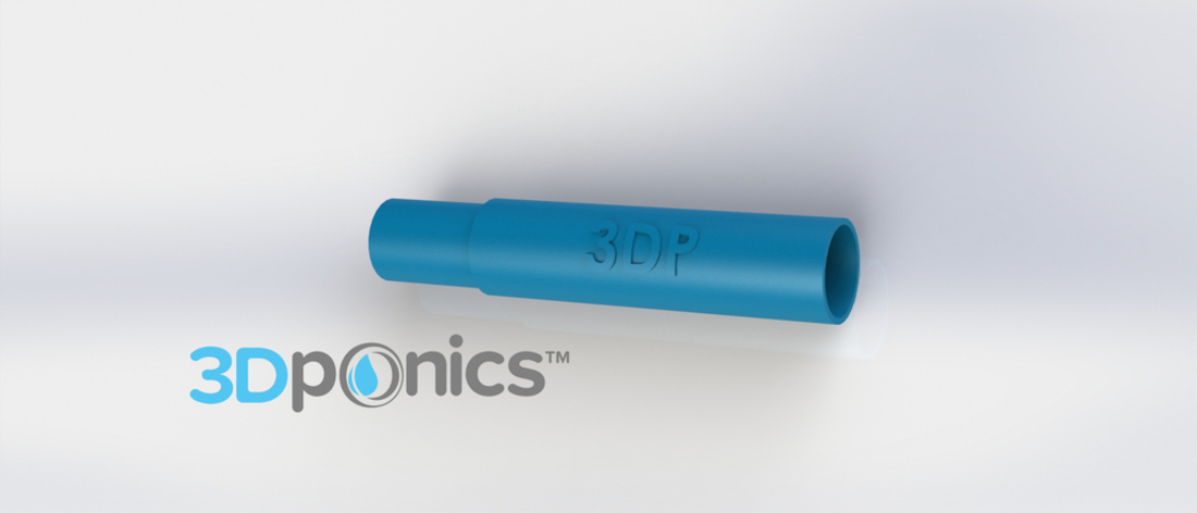 Support Rod (Round) - 3Dponics Drip Hydroponics 3D Print 16921
