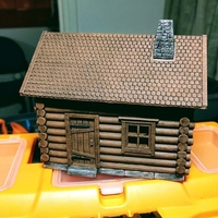 Small Log Cabin 3D Printing 169823
