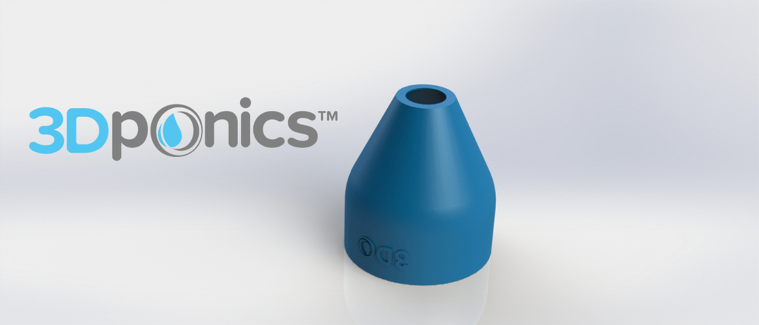 Bottle Sleeve - 3Dponics Drip Hydropnics 3D Print 17005