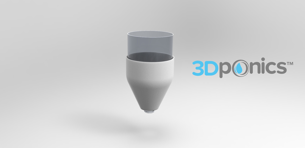 Bottle Sleeve - 3Dponics Drip Hydropnics 3D Print 17007