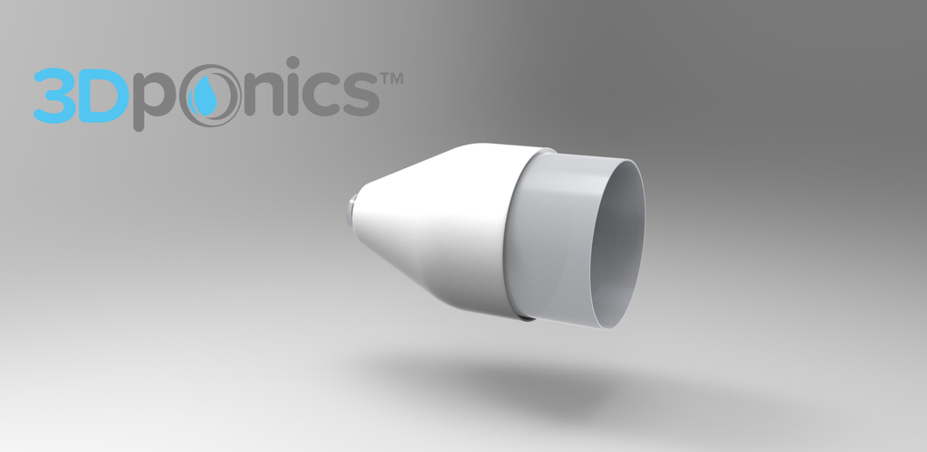 Bottle Sleeve - 3Dponics Drip Hydropnics 3D Print 17008
