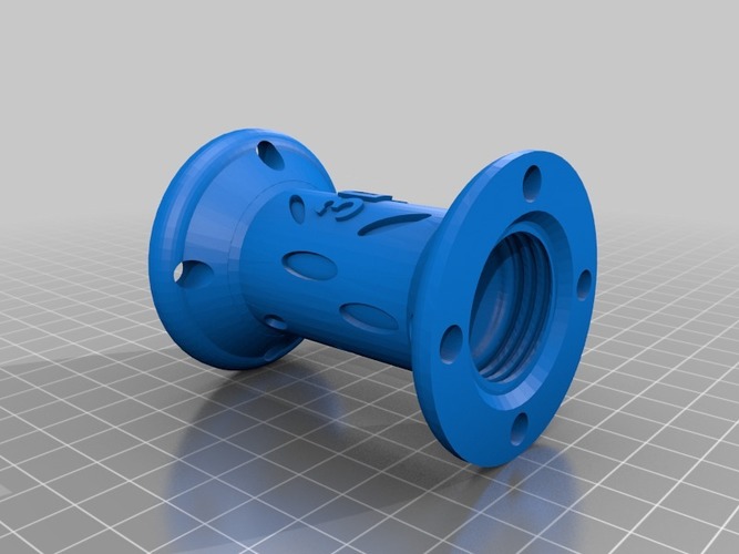 Bottle Connector (Large) - 3Dponics Open-Source Gardening 3D Print 17018