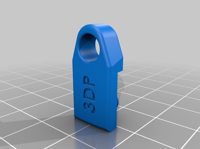 Outer Bottle Clip - 3Dponics Drip Hydroponics 3D Print 17028