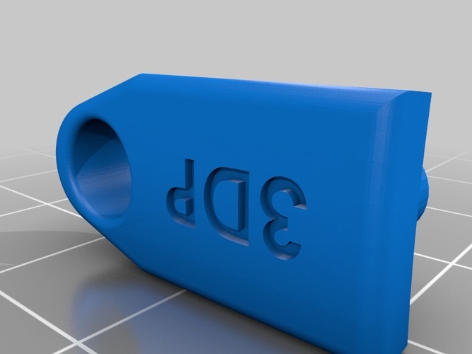 Outer Bottle Clip - 3Dponics Drip Hydroponics 3D Print 17029