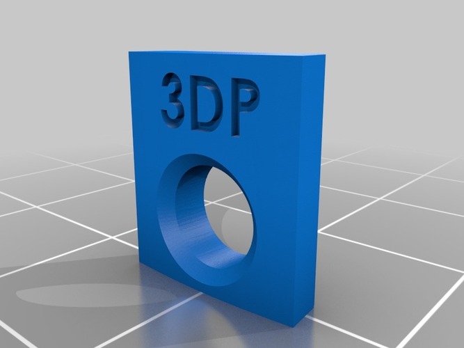 Inner Bottle Clip - 3Dponics Drip Hydroponics 3D Print 17036