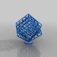 Small lattice Cubes 3D Printing 170498