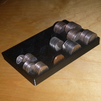 Small Coin Counting Tray 3D Printing 170678