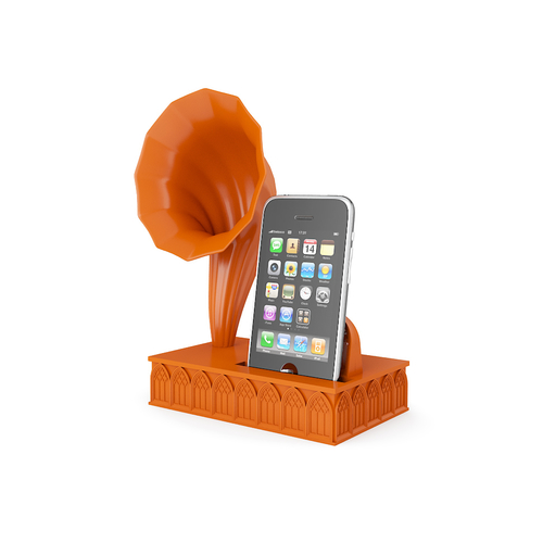 Gramophone Amplifier for Iphone 6 3D Print 170990