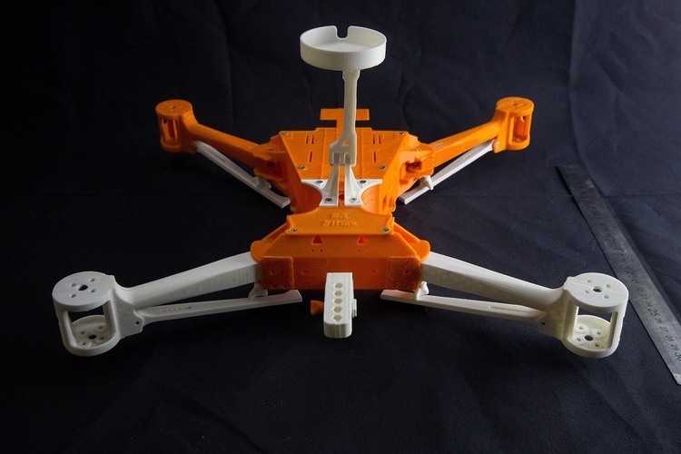 Folding Quadcopter 450 Frame 3D Print 171323