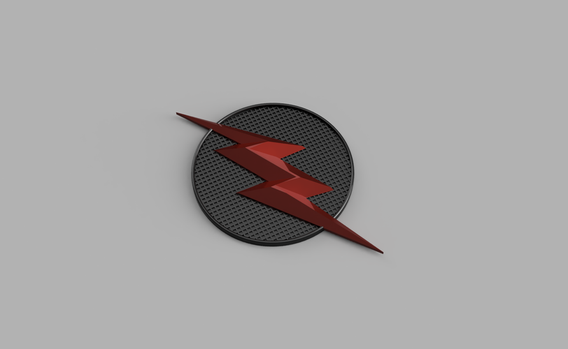 The DCEU The Reverse Flash Chest Emblem  3D Print 171455