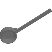 Small basic spoon 3D Printing 171526