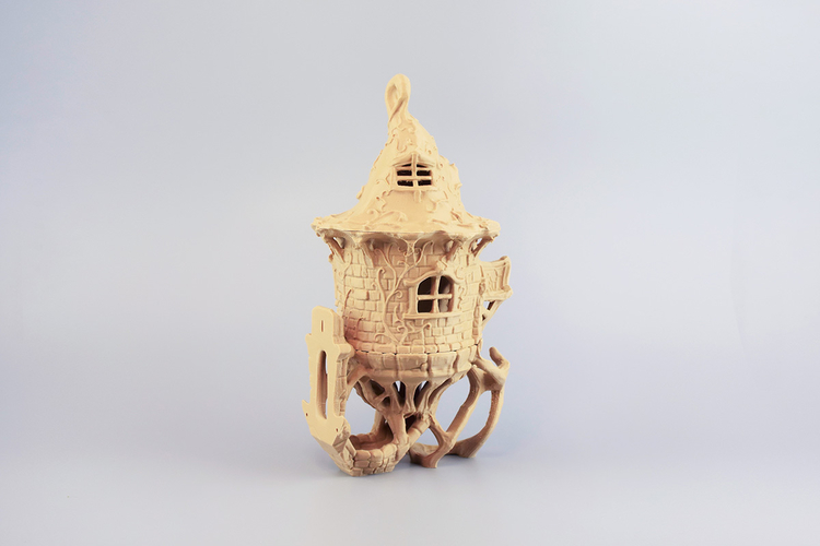 BIRDHOUSE - 3 PIECES 3D Print 171581 BIRDHOUSE - 3 PIECES 3D Print 171581