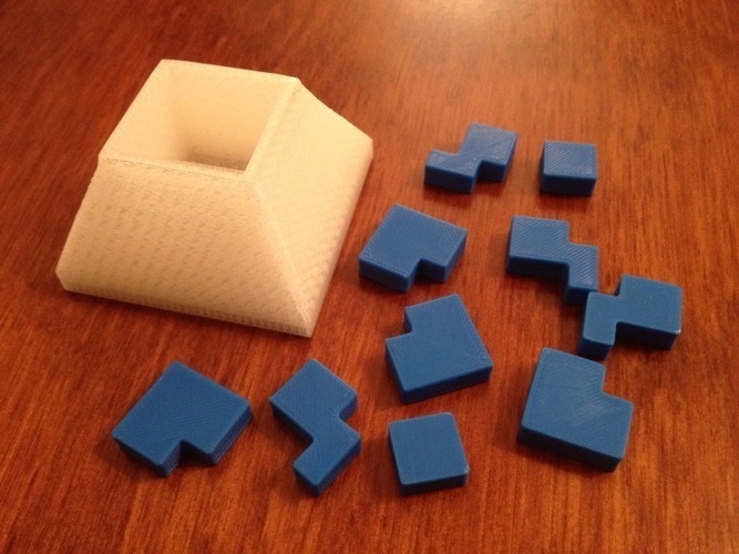 Cube Libre puzzle 3D Print 17206