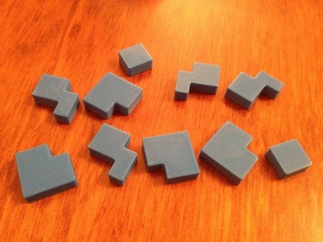 Cube Libre puzzle 3D Print 17209
