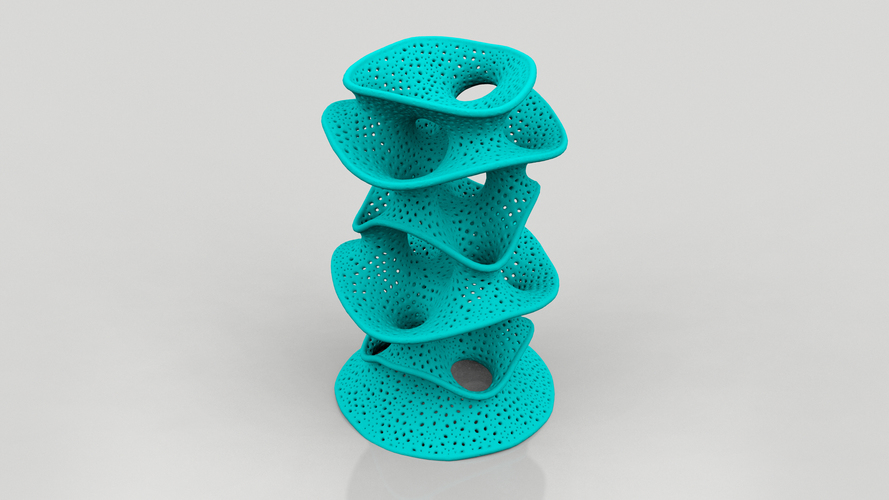 Protonik Decor Vase 3D Print 17392
