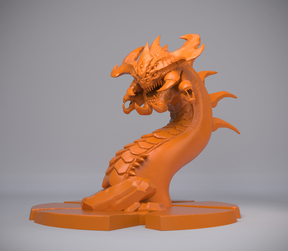 Baron Nashor 3D Print 174082 Baron Nashor 3D Print 174082