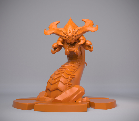 Baron Nashor 3D Print 174083 Baron Nashor 3D Print 174083