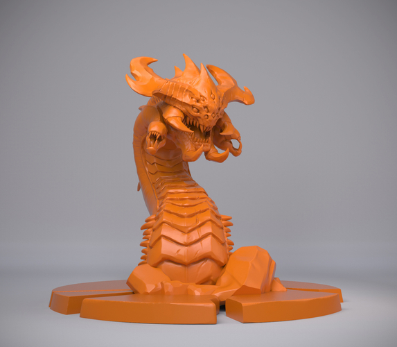 Baron Nashor 3D Print 174084 Baron Nashor 3D Print 174084