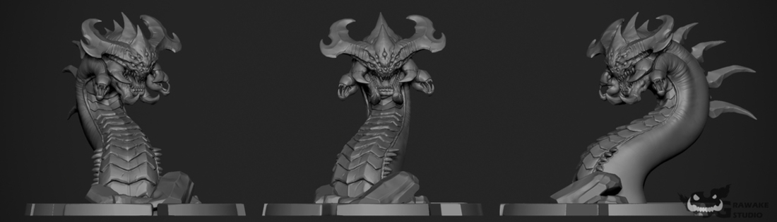 Baron Nashor 3D Print 174085 Baron Nashor 3D Print 174085
