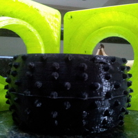 Small Truggy Tire Mold 3D Printing 17515