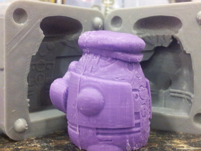 Squigglepeeps: Rayston Mold 3D Print 17529