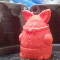 Small Squigglepeeps: Pigdexter Mold 3D Printing 17531