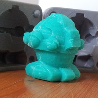 Small Squigglepeeps: Professor Mold 3D Printing 17532