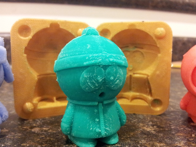 Mold for Stan from Southpark 3D Print 17540