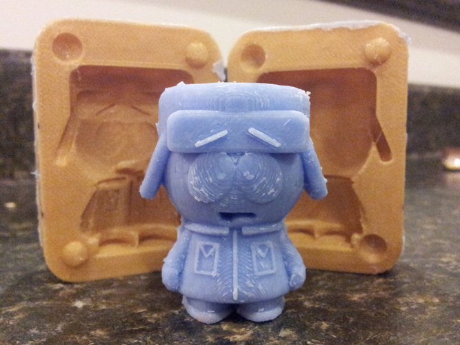 Mold for Kyle from Southpark 3D Print 17541