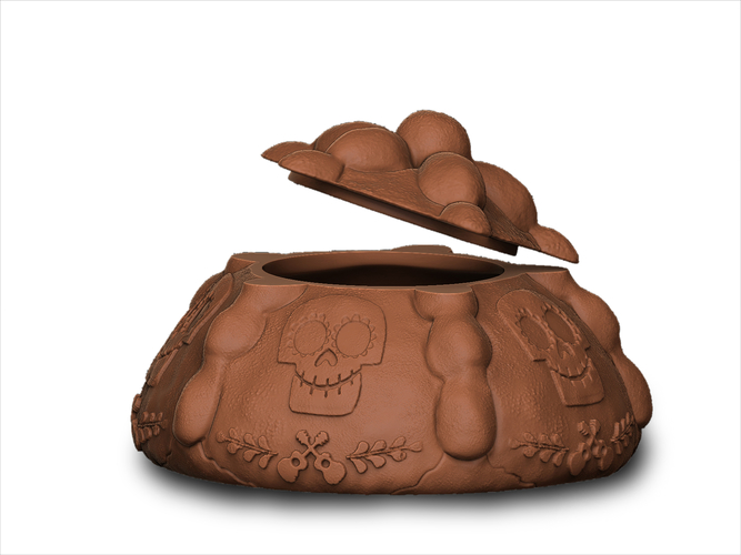 Pan de Muerto 3D Print 175503 Pan de Muerto 3D Print 175503