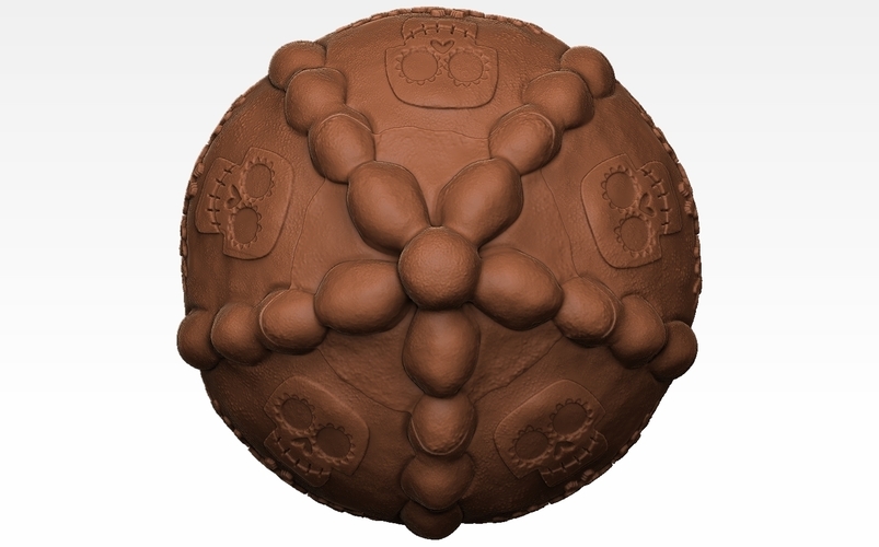 Pan de Muerto 3D Print 175504 Pan de Muerto 3D Print 175504