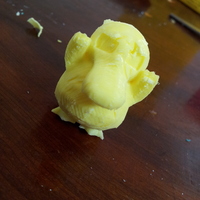 Small Low Poly Psyduck mold 3D Printing 17551