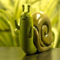 Small Adventure Time Lich Snail 3D Printing 175638